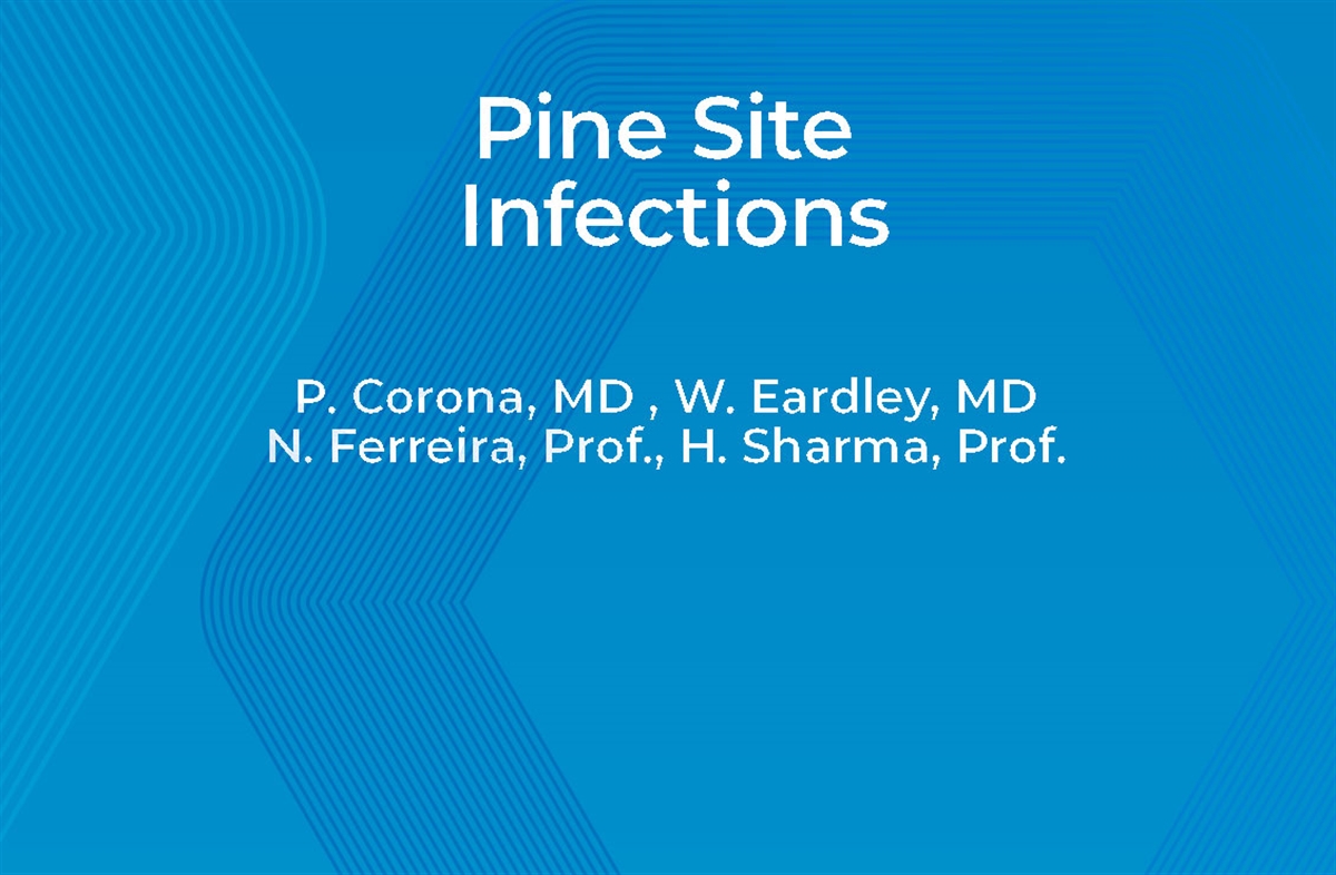 Complication Series 1 Pin Site Infections